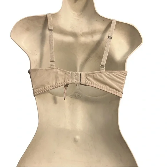 Victorias Secret dream angels cream/metallic bra 32DDD - Picture 2 of 6